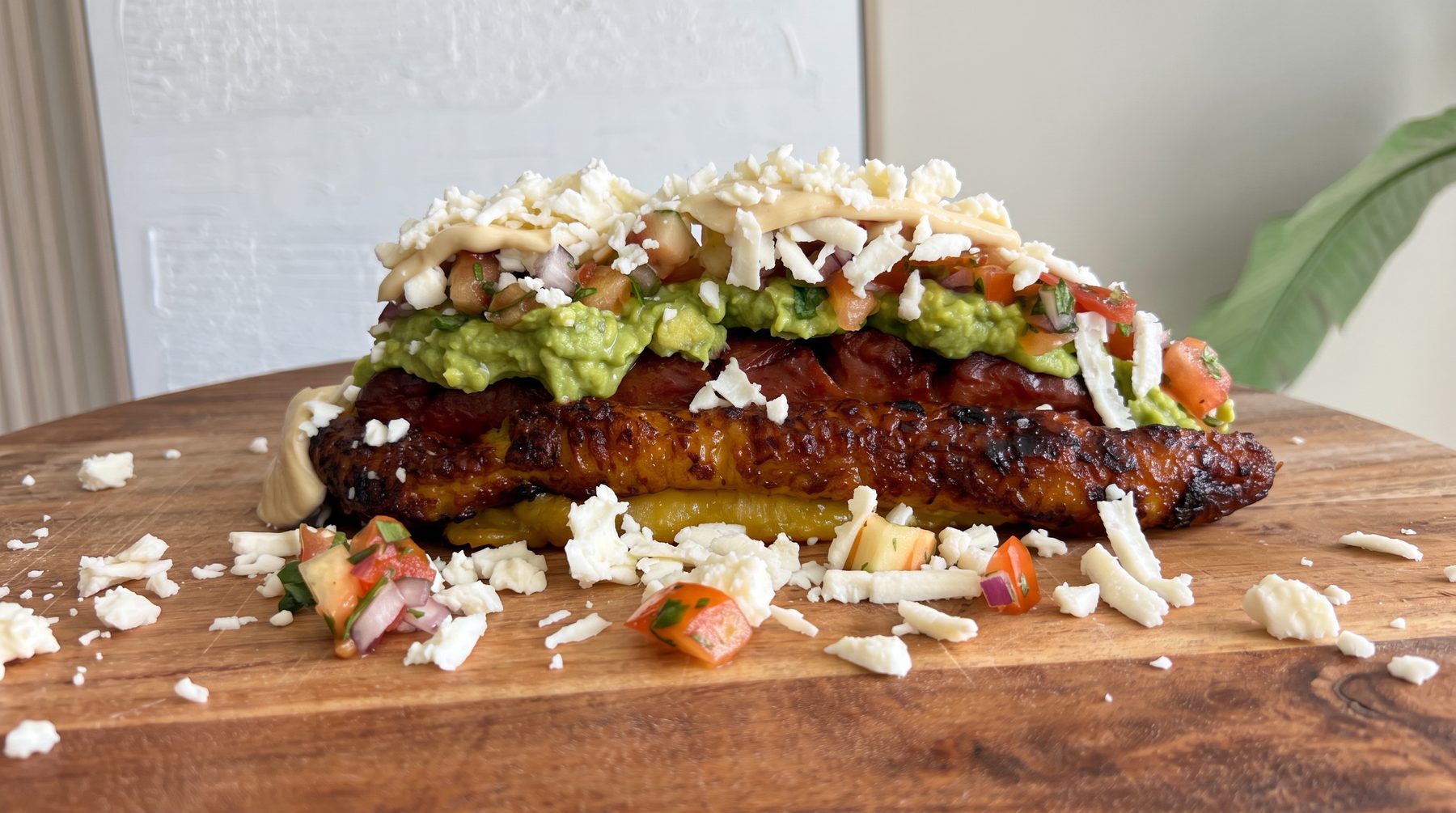 Sweet Plantain Hot Dog