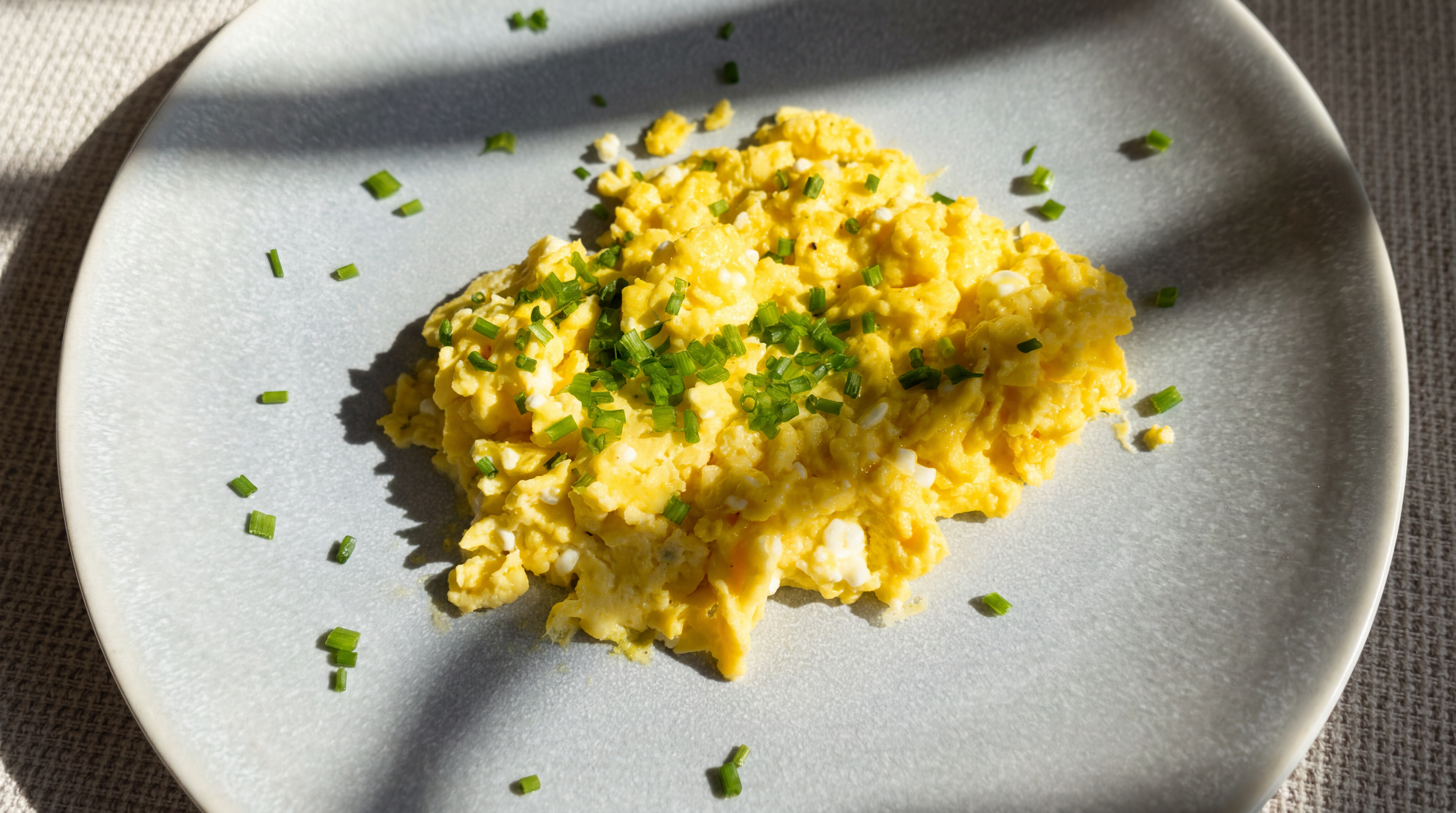 Cottage Cheese Scrambled Eggs