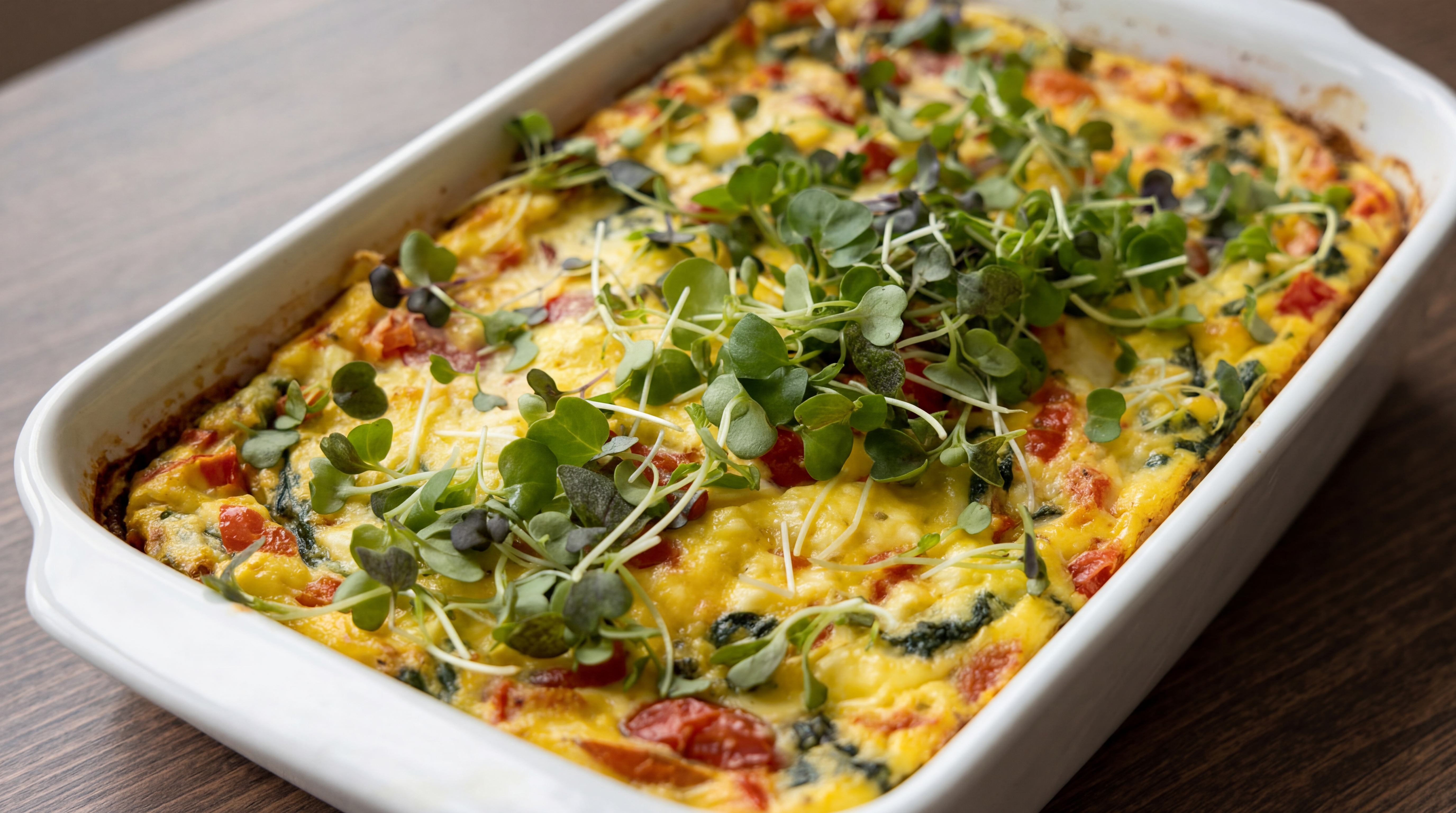 Mediterranean Egg Bake