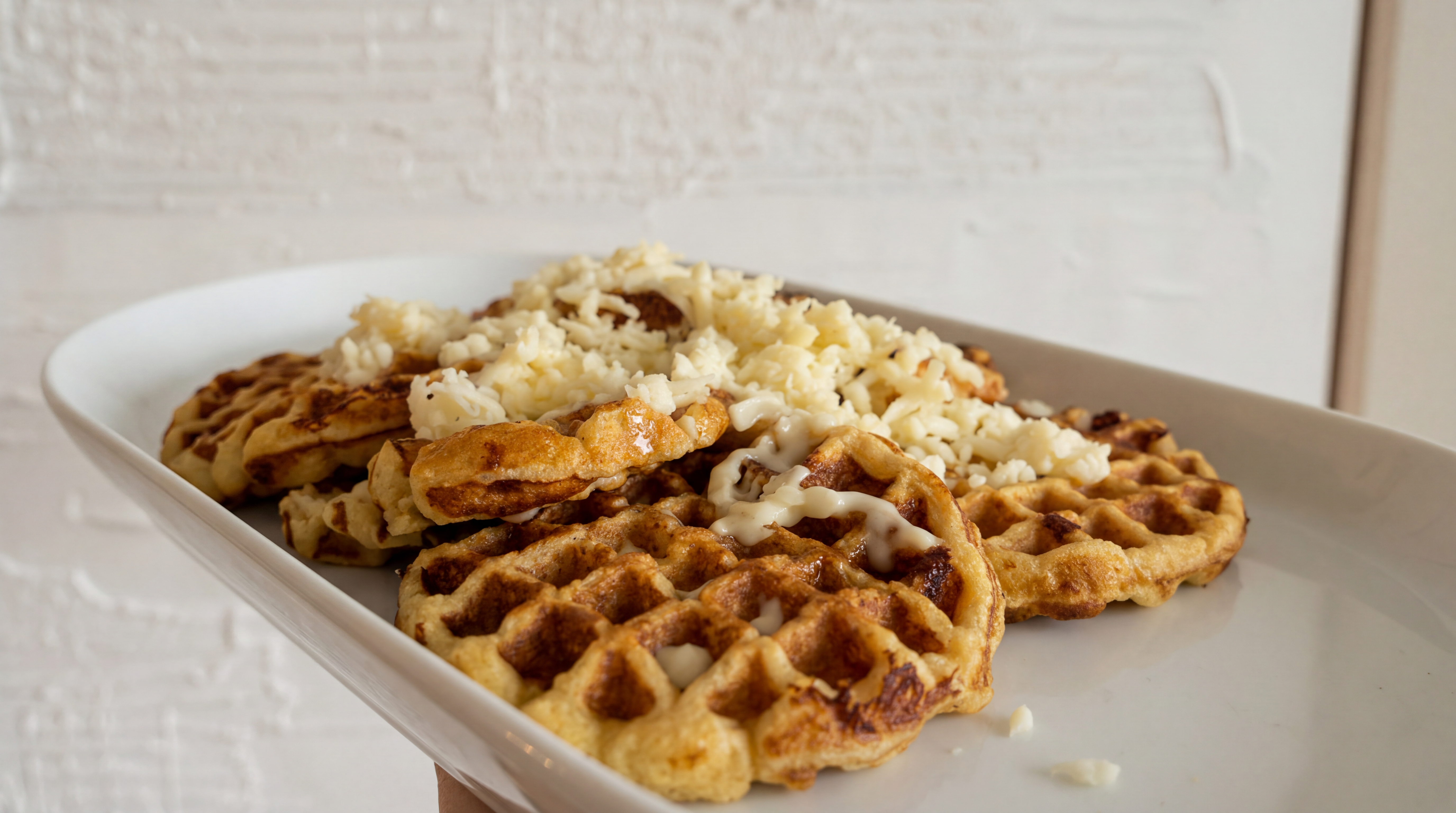 Plantain waffles recipe preview