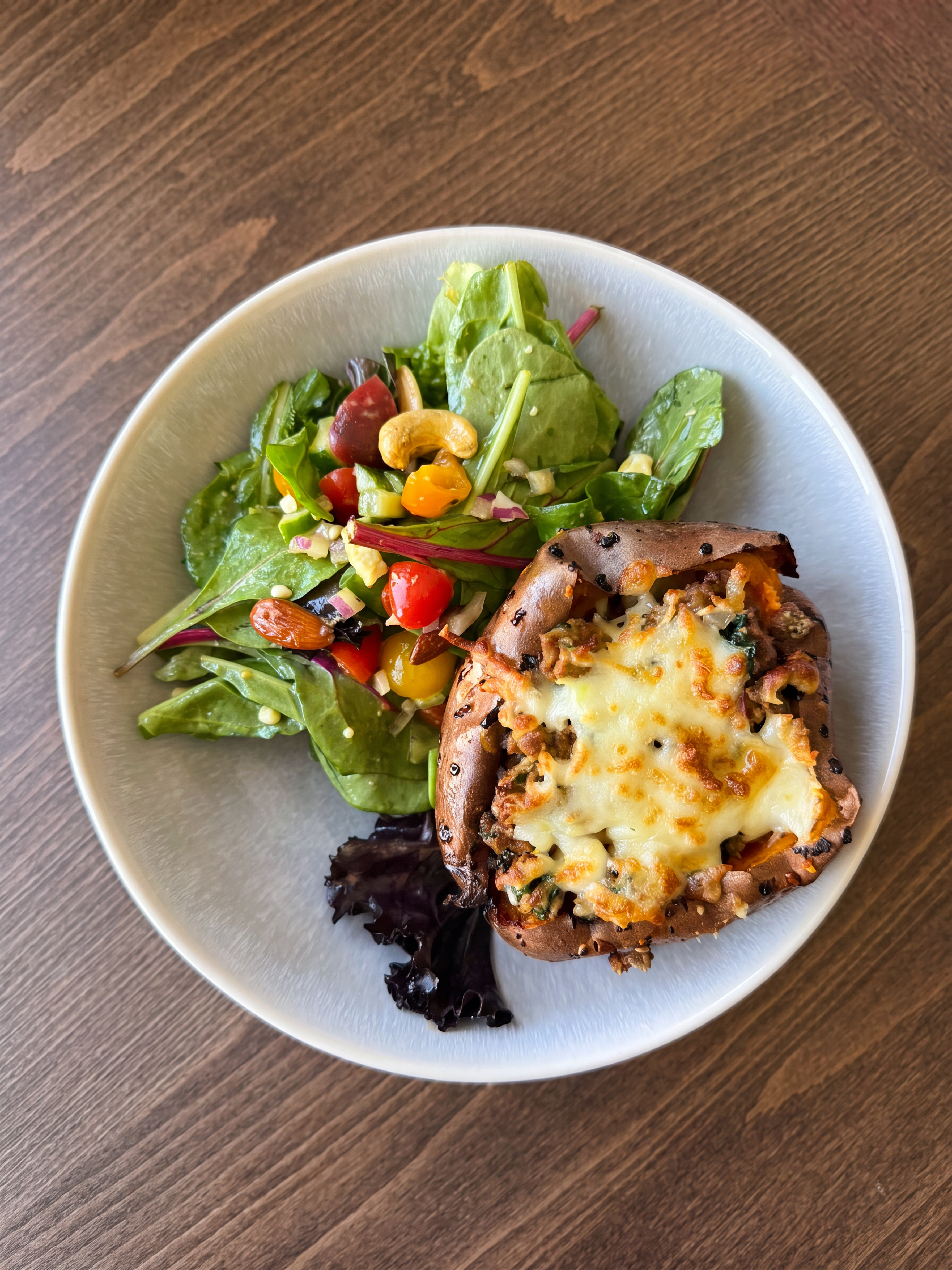 Turkey Stuffed Sweet Potatoes Air Fryer