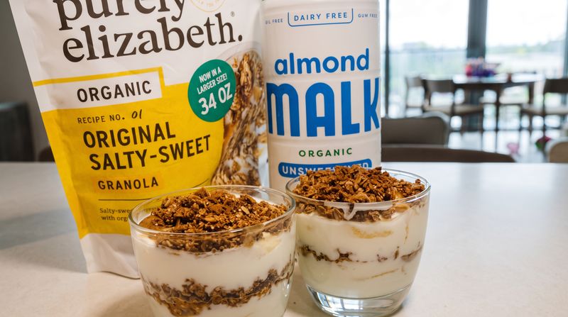 Banana Date Yogurt Cups
