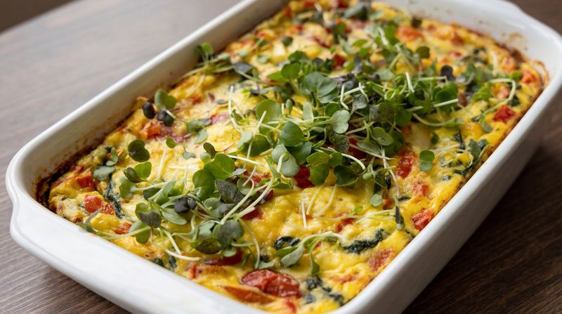 Mediterranean Egg Bake