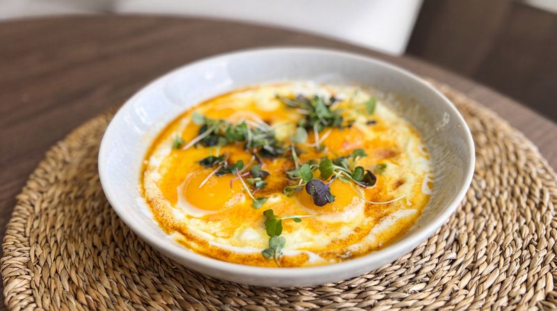 Easy Turkish Eggs with Paprika Butter