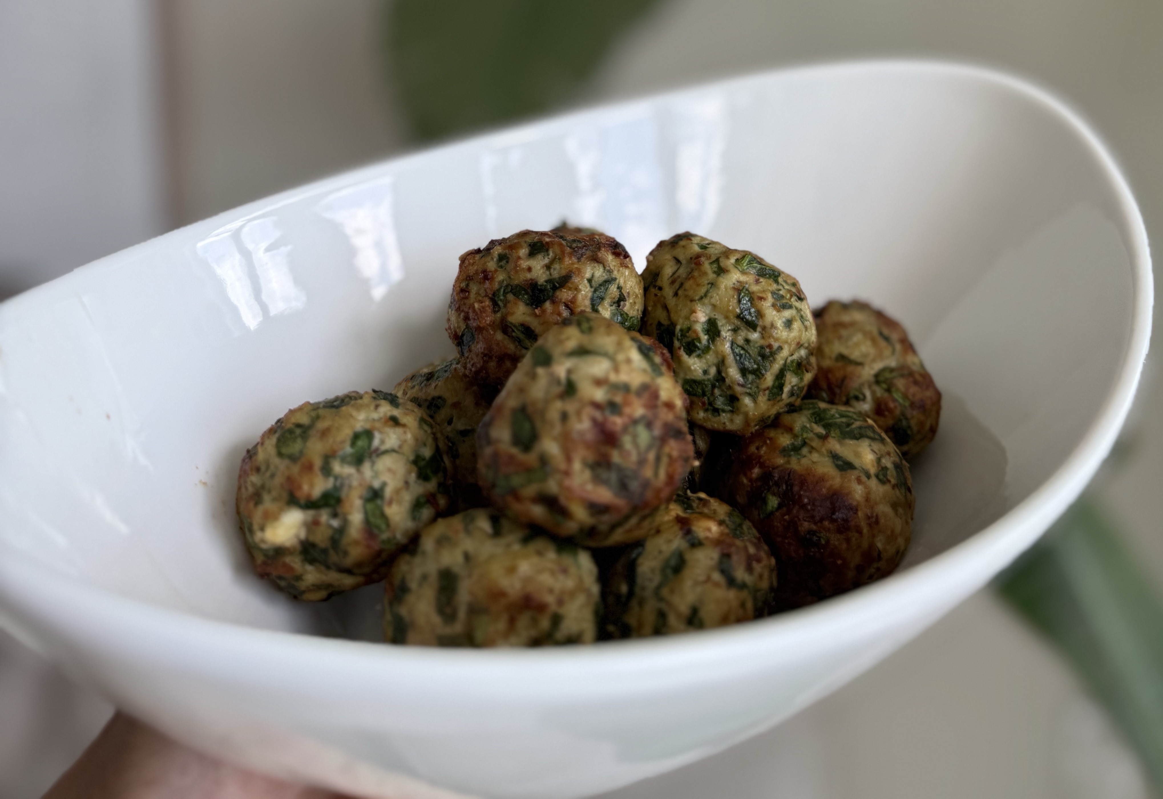 Turkey and Spinach Meatballs